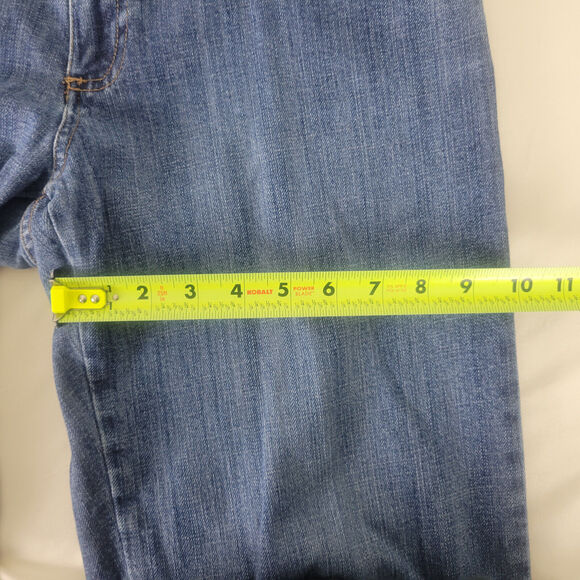Austin Clothing‎ Jeans Womens 10 Blue Mid Rise Authentic Fit Capri Denim W33xL21 - Picture 5 of 12
